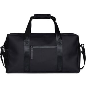 RAINS Trail Gym Bag Black Waterproof Sports Bag 10 X 19.4